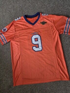 'The Waterboy' Football Jersey, Stitched #9 Bobby Boucher 50th Anniversary Large